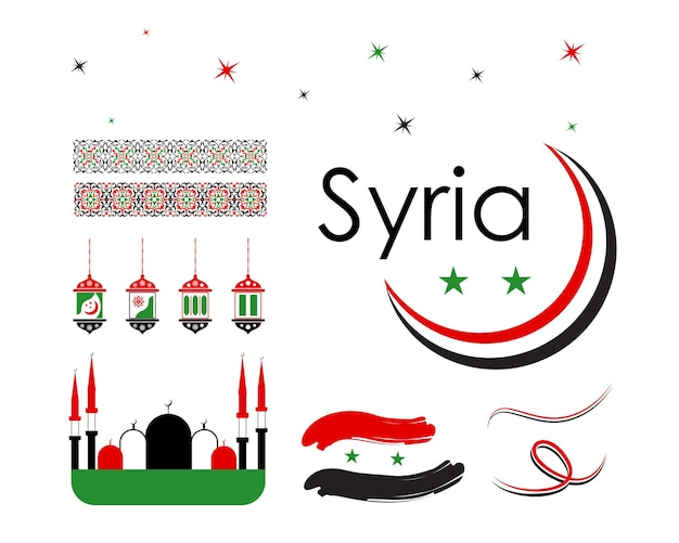 Lantaarns Islamitische symbolen feesten en gelegenheden per land Syrië