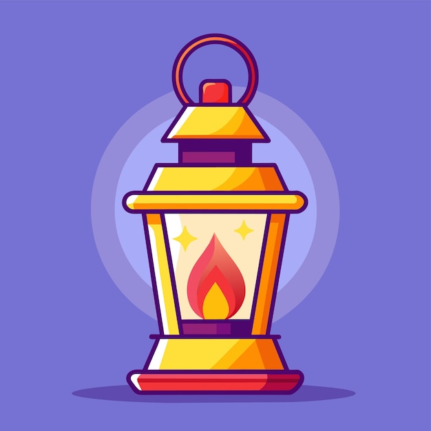 lantern vector illustration