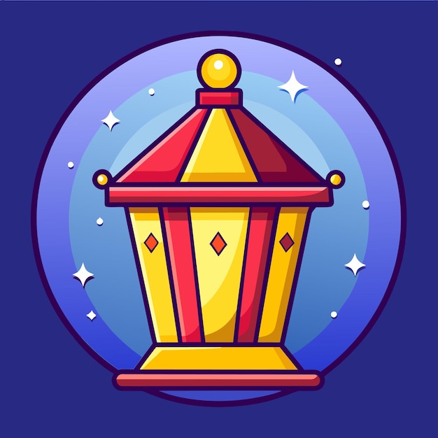 lantern vector illustration