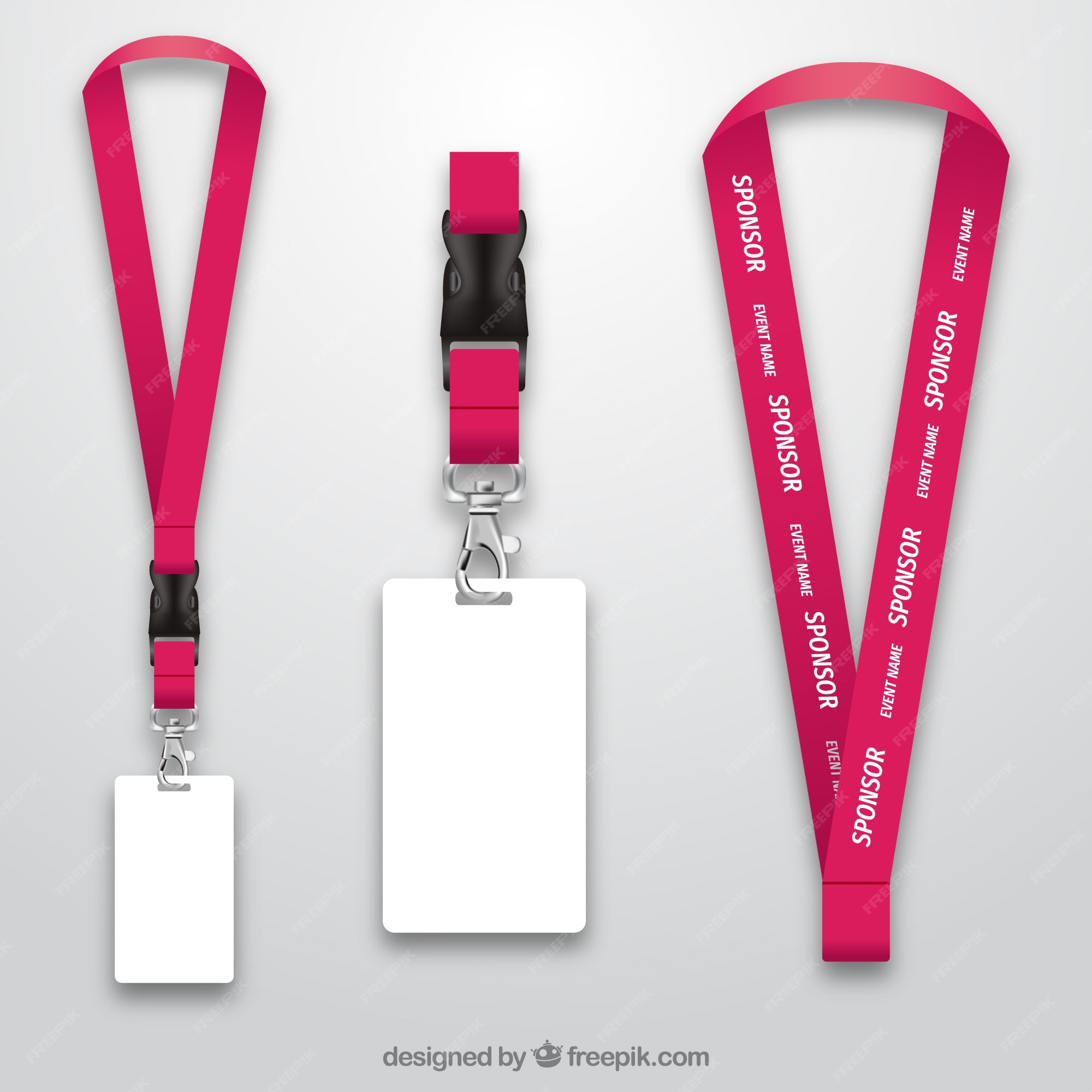 Lanyard Vectors & Illustrations for Free Download Freepik