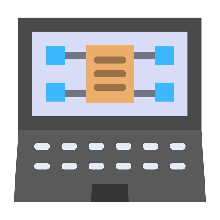 Vector laptop icon