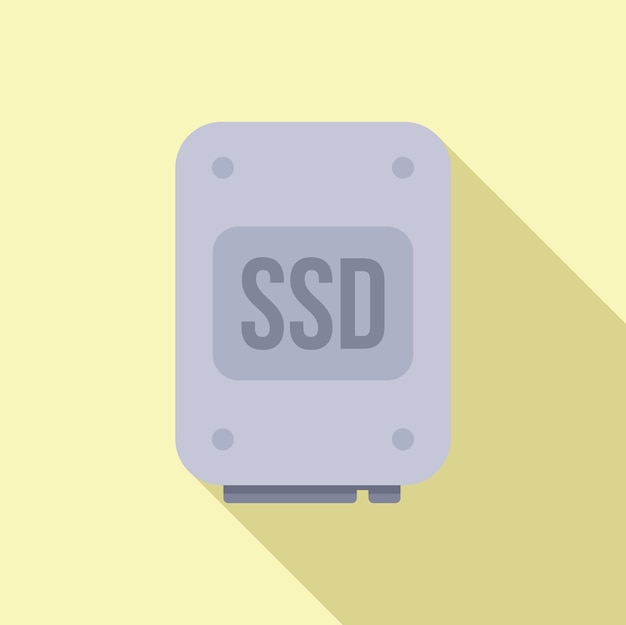 노트북 수리 SSD 디스크 아이콘 평면 터 버튼 서비스 모바일 데이터 시스템