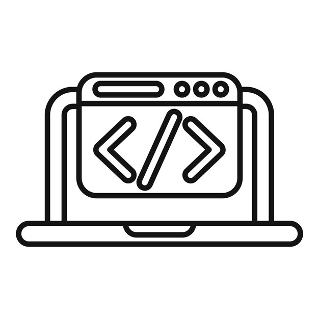 웹 개발을 위해 화면에 html 코드를 표시하는 노트북