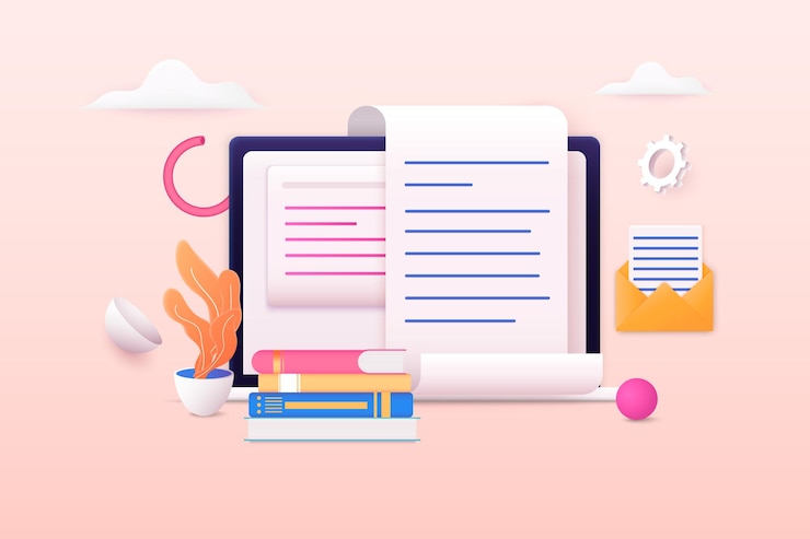 Vector laptop with charts and graph analysis business financial datadollar coins online marketing