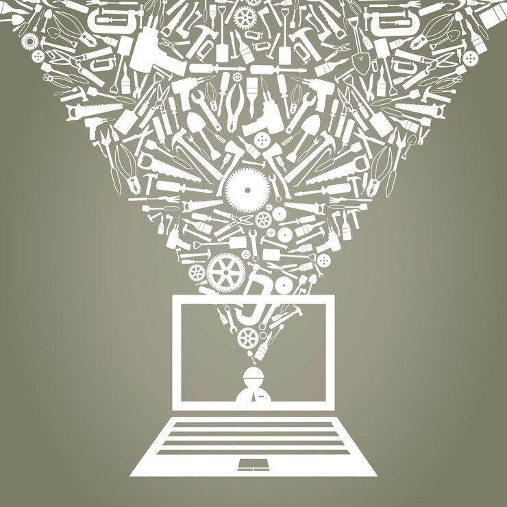 Vector laptop5