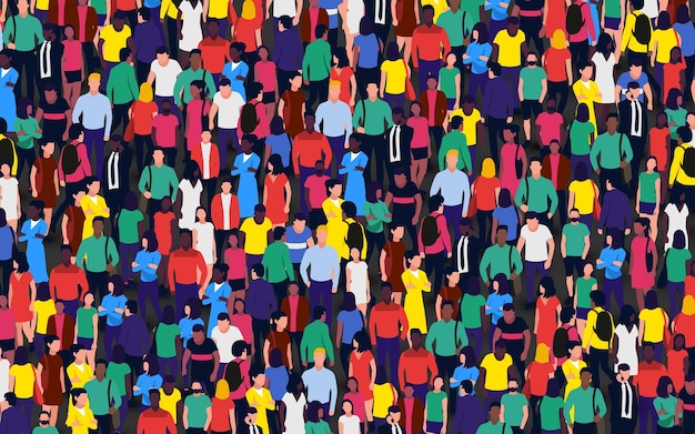 Large group of people