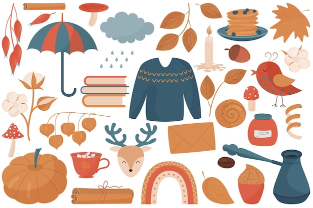 large kit autumn clip art