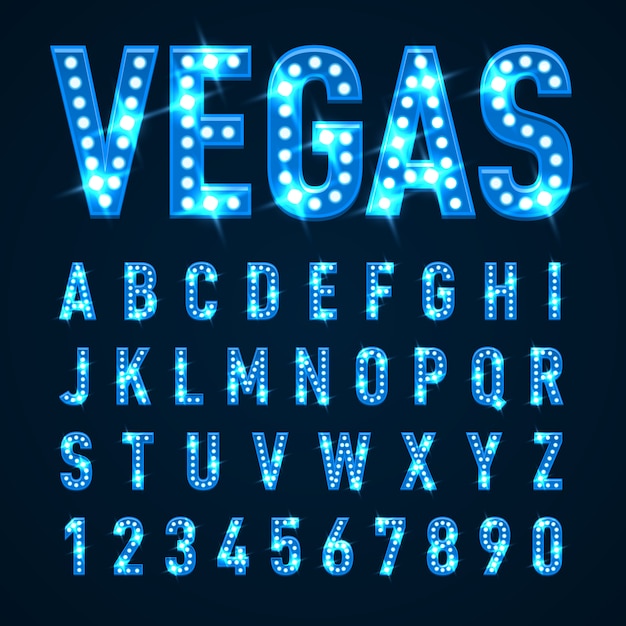 Las vegas font