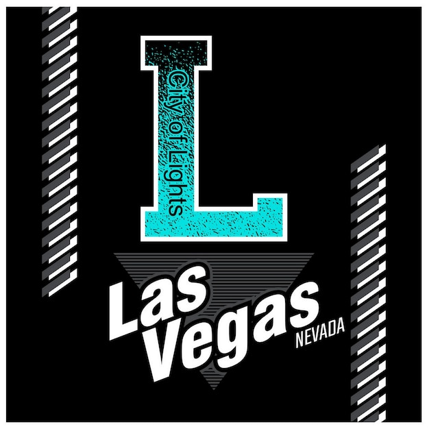 Las vegas NEVADA Vintage typography design in vector illustration tshirt clothing and other uses