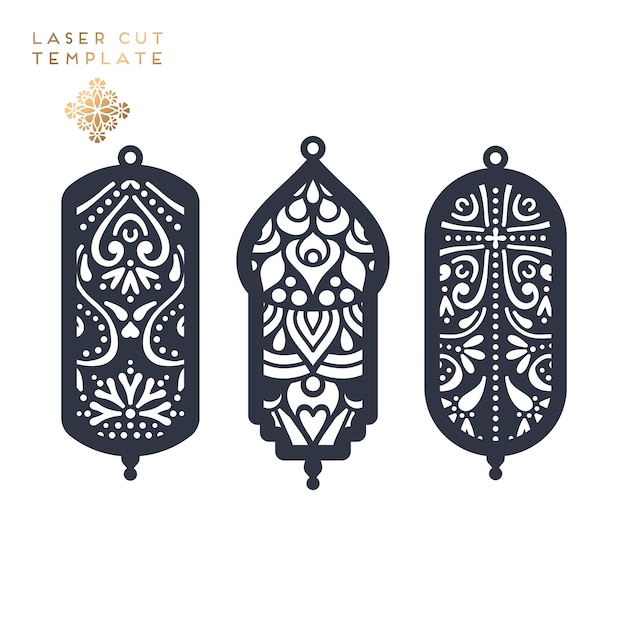 Laser cut islamic pattern