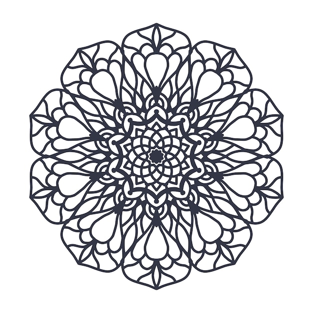 Laser cut Wedding Mandala template,