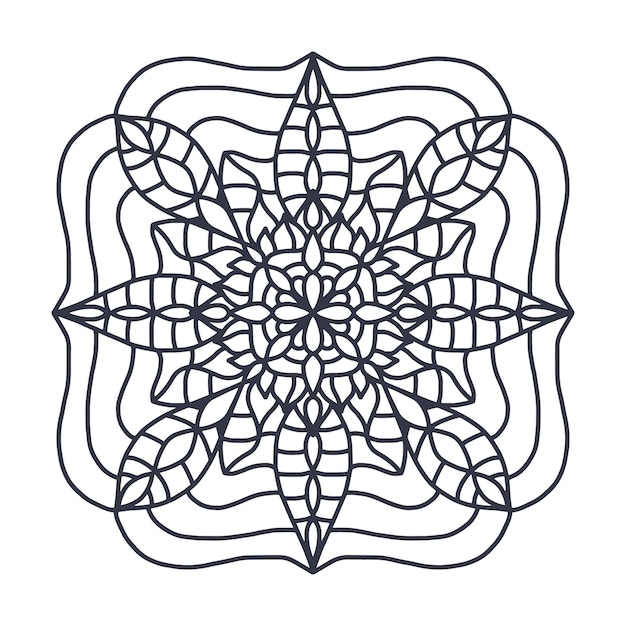 Laser cut Wedding Mandala template,