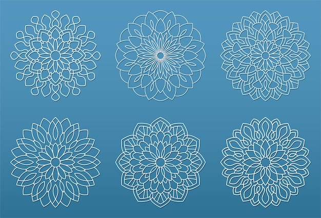 Laser cutting mandala design