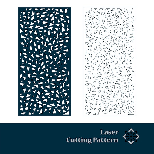 Laser cutting pattern design