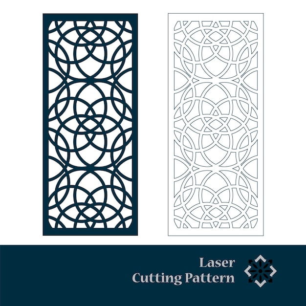 Laser cutting pattern design