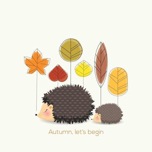 Laten we beginnen met de herfst