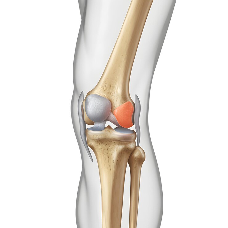 Vector lateral meniscus of the knee