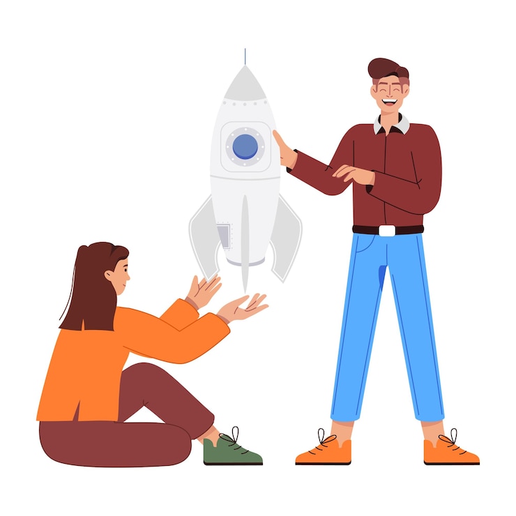 Vector latest pack of teammates flat character illustrations