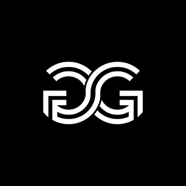 latter g modern and minimalist logo icon