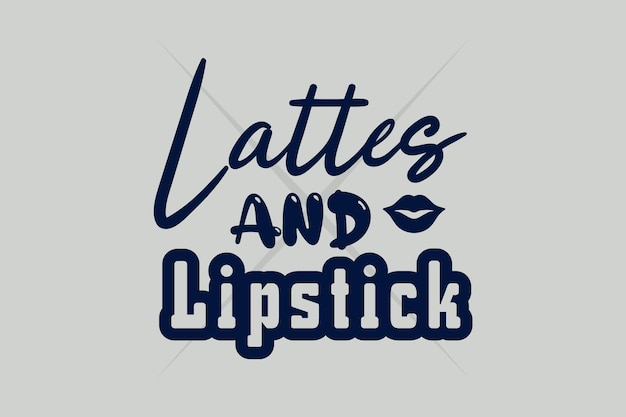 Lattes en lippenstift