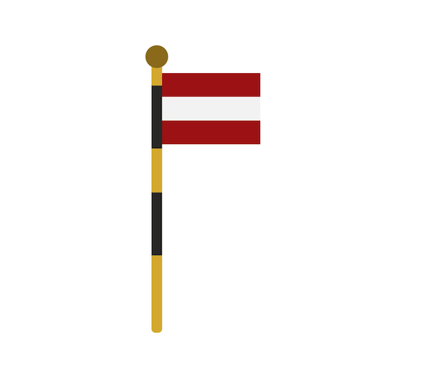 Latvian flag