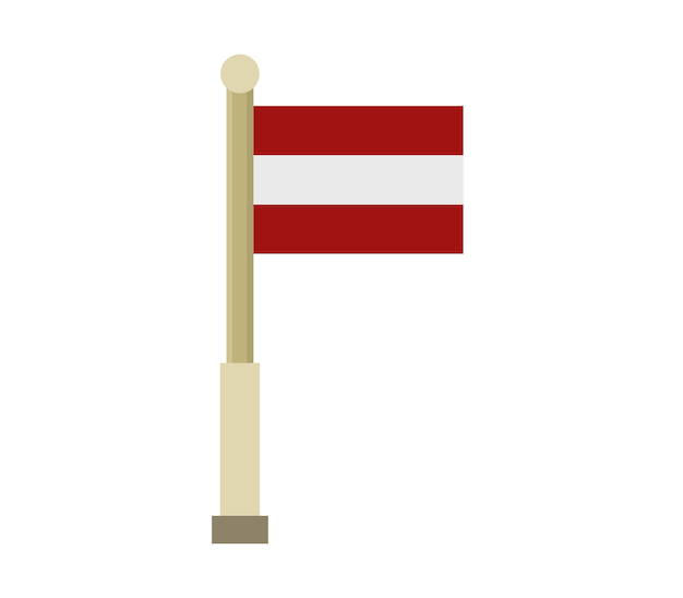 Latvian flag