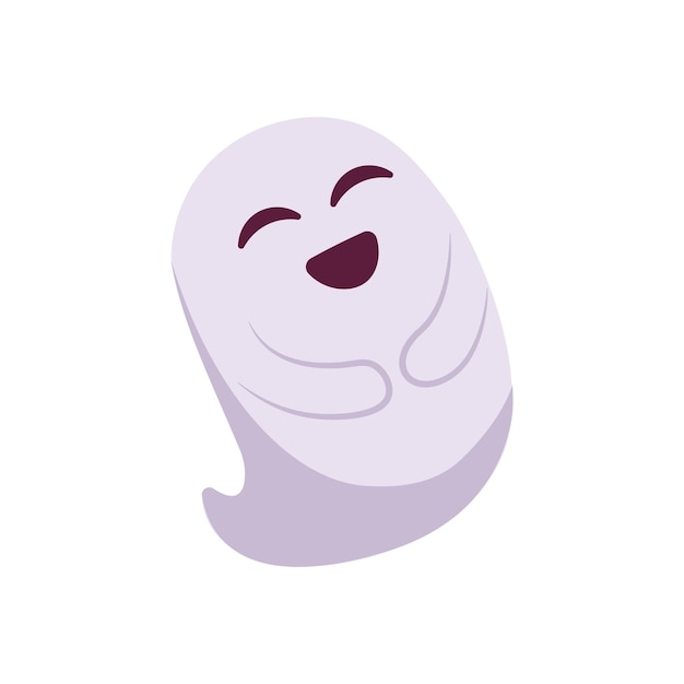 Laughing Ghost Illustration