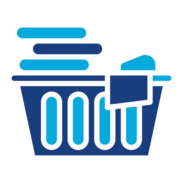 Laundry basket icon vector image can be used for laundry