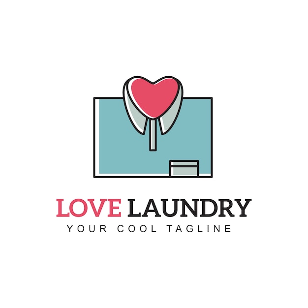 Laundry logo design