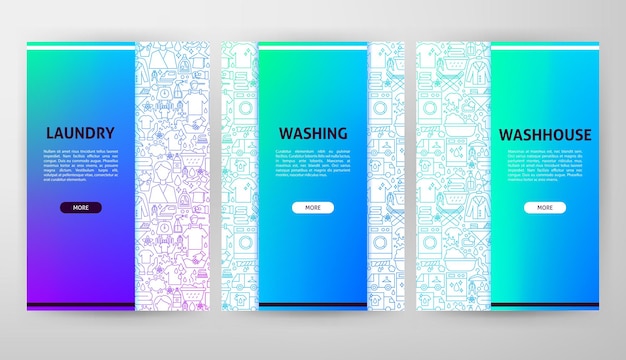 Laundry web design