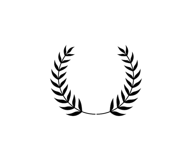 Laurel circle wreath Branch greek olive oak wheat leaves