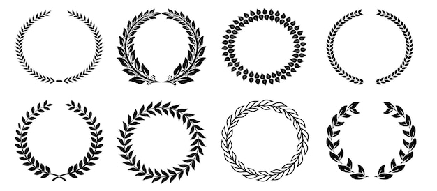 Laurel Wreaths Vector