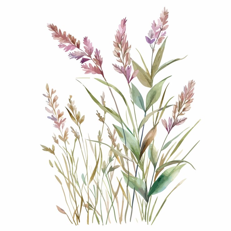 lavendel aquarel