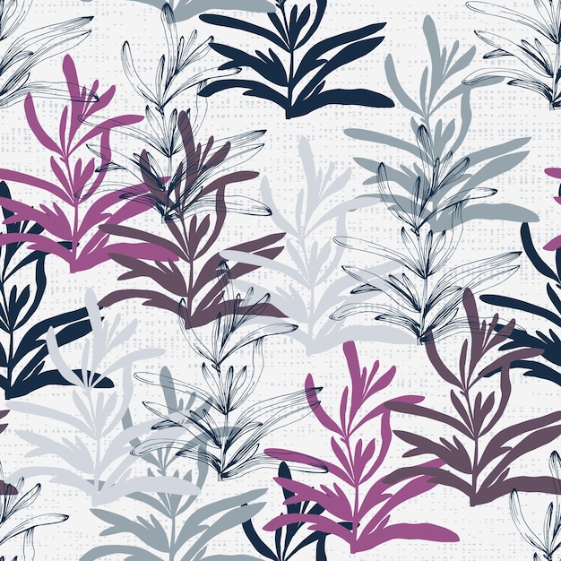 Lavendel naadloos patroon