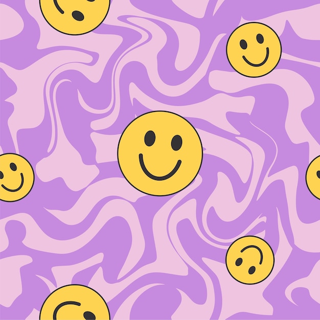 Lavender smile pattern80822