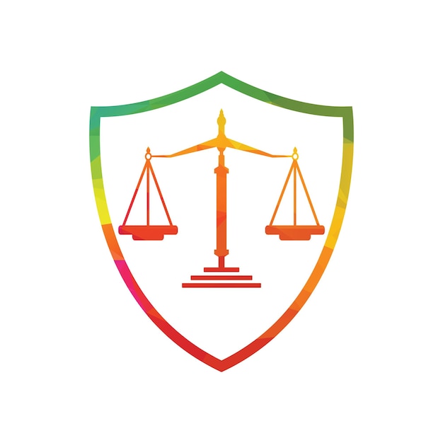 Дизайн логотипа Law Balance And Attorney Monogram Баланс дизайн логотипа, связанный с адвокатом