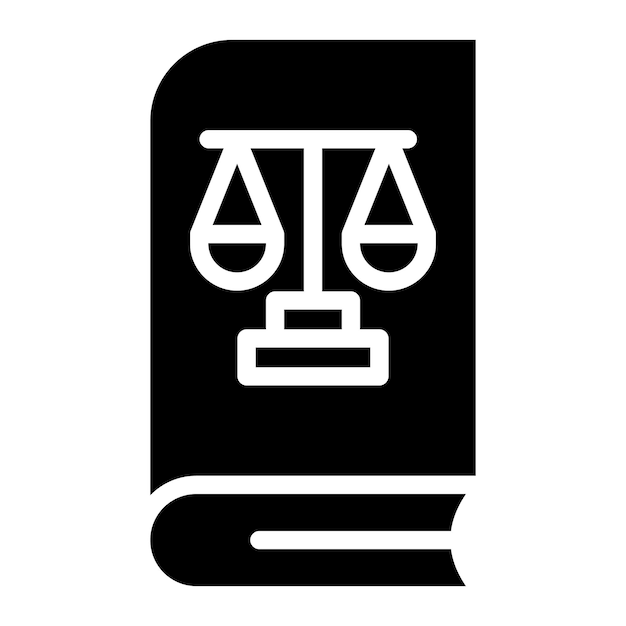 법률 책 아이콘 터 이미지 법률 서비스에 사용할 수 있습니다.