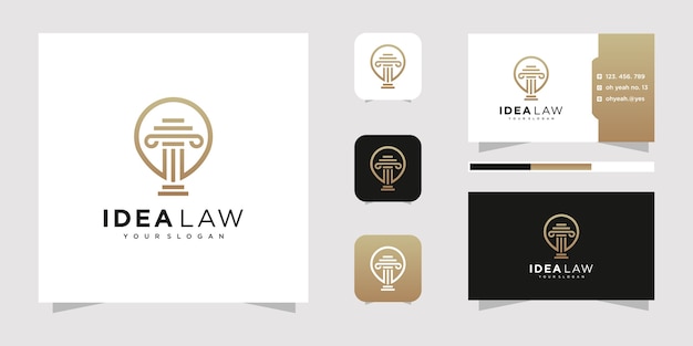 Law firm logo design.