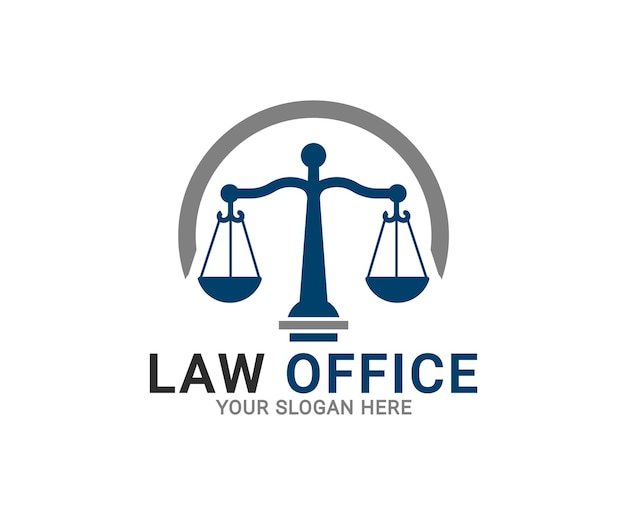 Law firm logo Justice logo Law Offices Logo Template