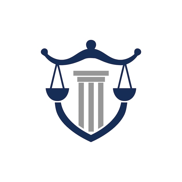 Vector law firm logo