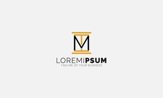 Law Firm MT Logo Design Template