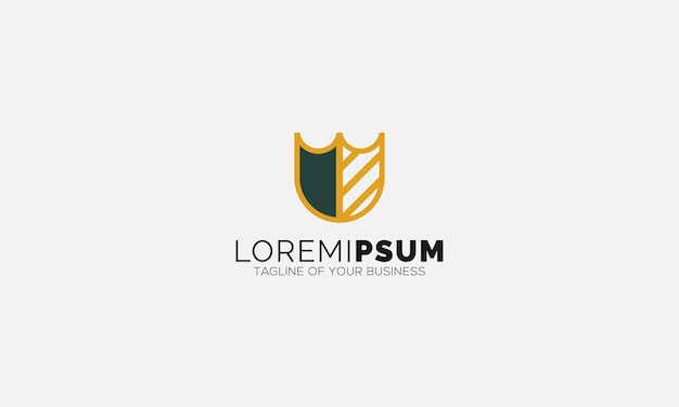 Law Firm Shield Logo Design Template