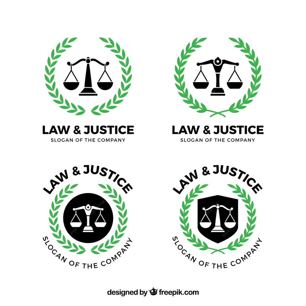 Premium Vector | Law logotype set