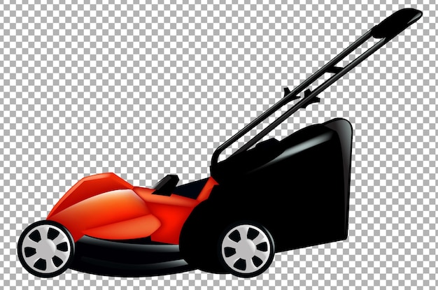 Lawnmower gradient mesh illustration