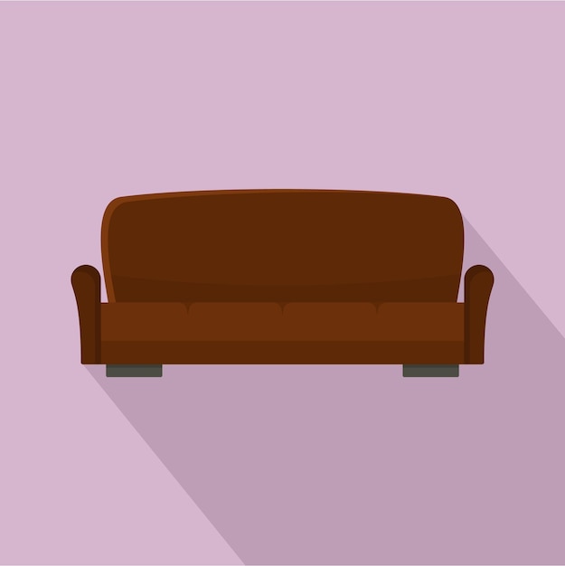 Lawson sofa icon Flat illustration of lawson sofa vector icon for web design