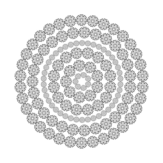 Laxury mandala art