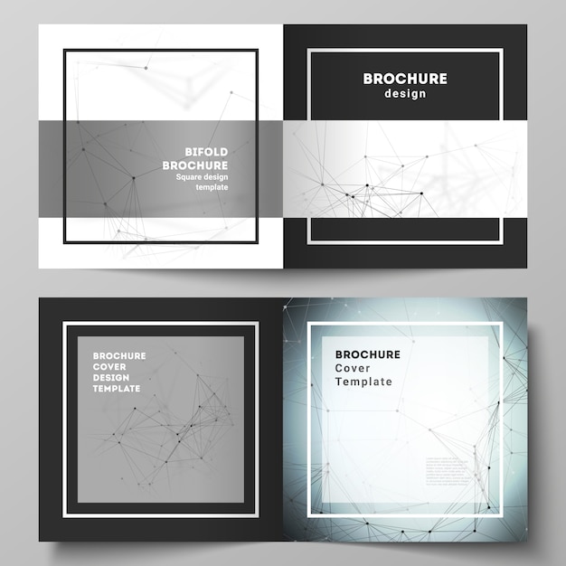 Layout of brochure templates