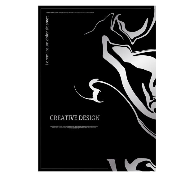 Vector layout of the creative design corporate graphics template for the design of covers posters posters banners booklets backgrounds and flyers creative style for interiors decorations