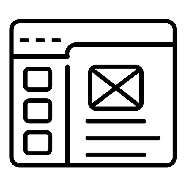 Стиль иллюстрации векторной компоновки