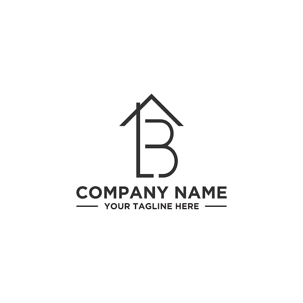 LB Home eerste logo teken ontwerp